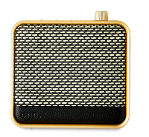 lot 218 image: Onn. Small Wi-Fi Speaker with Bluetooth Technology