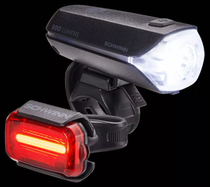 lot 468 image: Schwinn 500 Lumen Light Set Bike Accessory Mount
