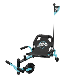 lot 487 image: Crazy Cart Shuffle by Razor, Kid-Powered Drifting Go-Kart, Ride-on for Ages 4
