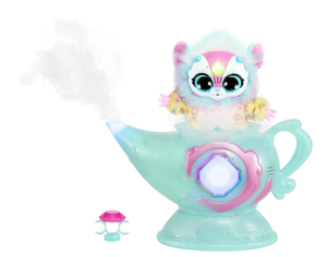 lot 502 image: Magic Mixies Magic Genie Lamp with Interactive 8 Inch Rainbow Magic Plush, Ages 5