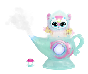 lot 505 image: Magic Mixies Magic Genie Lamp with Interactive 8 Inch Rainbow Magic Plush, Ages 5