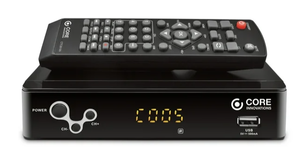 lot 533 image: Core Innovations CTCB105 Over the Air Digital TV Converter & DVR Box