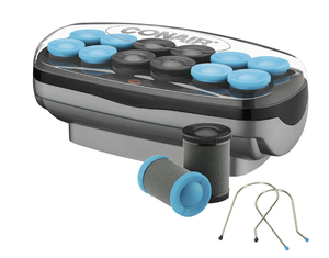 lot 650 image: 12PCS Conair Professional Jumbo and Super-Jumbo Ceramic Hot Hair Rollers