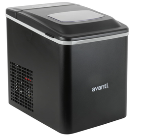 lot 675 image: Avanti Ice Maker Mighty Ice Countertop Design Makes 26 Pounds of Bullet-Shaped Ice Cubes in 24 Hours