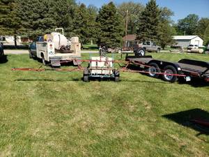 100 Gallon Pull Behind Sprayer- 20' 8" Boom