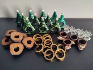 lot 148 image: Lot of Asst Napkin Rings