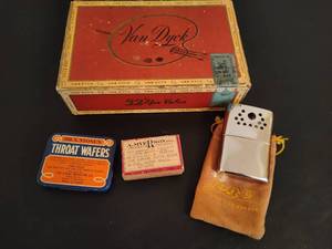 lot 91 image: Vintage Cigar Box, Jon-E Warmer & More
