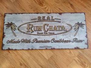 lot 89 image: Rum Chata Sign