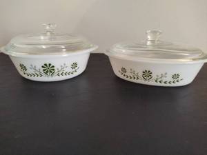 Vintage Glasbake Casserole Dishes