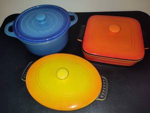 lot 5 image: Parini Colored Ovenware Set
