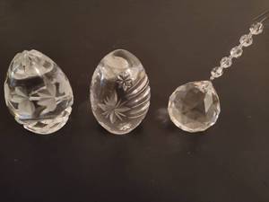 Lead Crystal Paperweights