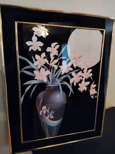 lot 117 image: Floral Wall Art