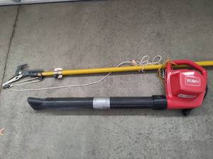 lot 161 image: Toro Leaf Blower & Branch Trimmer