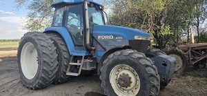 Ford 8770 Tractor, Front Wheel Assist