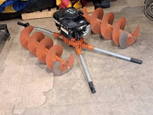 lot 16 image: General Gasoline-Powered 2-Man Auger M235B