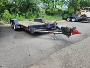 2006 16' Redi Haul Trailers Dual Axle Tilt Bed Flatbed Utility Trailer