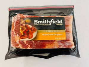 lot 74 image: F. 40oz Smithfield Thick Cut Bacon