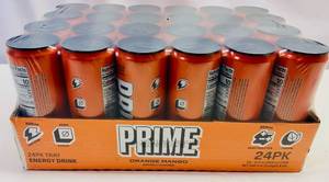 lot 217 image: 24x Prime Energy-Orange Mango