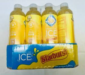 lot 327 image: 12x Sparkling Ice Starburst-Lemon