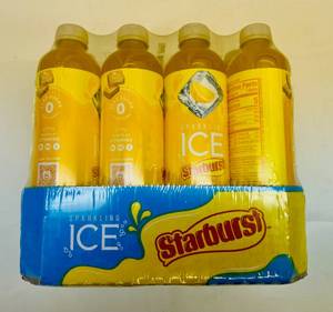 lot 332 image: 12x Sparkling Ice Starburst-Lemon