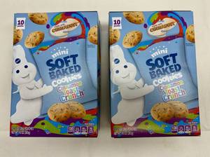 lot 147 image: MM. 2x 10ct Pkgs Soft Baked Cookies-Cinnamon Toast Crunch