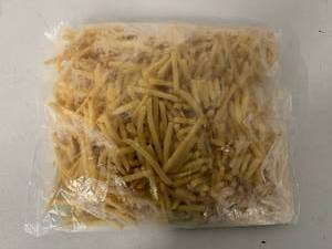 lot 98 image: B. 5lbs Shoe String Cut French Fries(like MacDonalds)