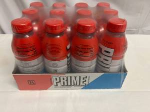 lot 167 image: MM. 12x 16.9oz Prime Hydration-Ice Pop