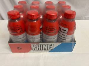 lot 168 image: MM. 12x 16.9oz Prime Hydration-Ice Pop