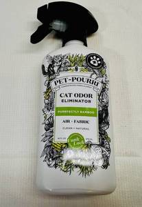 lot 138 image: SSS. 1x 16oz Pet-Pourri CatPet Odor EliminatorAir & Fabric Freshner