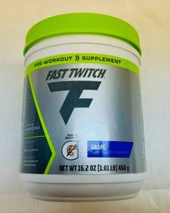 lot 141 image: SSS. 1x 16.2oz Fast Twitch Pre-Workout Supplement-Made By The Makers of Gatorade