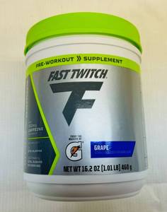 lot 142 image: SSS. 1x 16.2oz Fast Twitch Pre-Workout Supplement-Made By The Makers of Gatorade