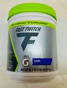 lot 144 image: SSS. 1x 16.2oz Fast Twitch Pre-Workout Supplement-Made By The Makers of Gatorade