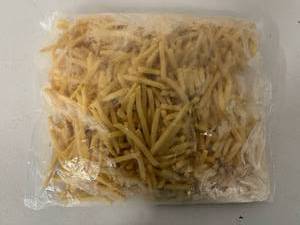 lot 100 image: B. 5lbs Shoe String Cut French Fries(like MacDonalds)