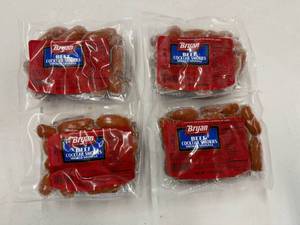 lot 55 image: G. 4x 12oz Beef Cocktail Smokies