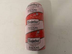 lot 2 image: A. 10.92lbs German Bologna-Wunderbar