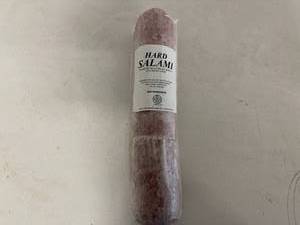 lot 17 image: A. 5.6.25lbs Hard Salami