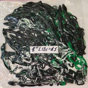 lot 36 image: 40 approx 8 Berkley Power Bait Lizards