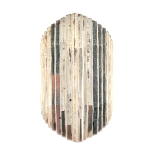 lot 65B image: Contemporary Shimmering Taxco Mexico Ring VIDEO