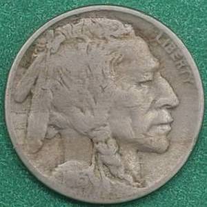 lot 43 image: 1913 Buffalo Nickel Type 2