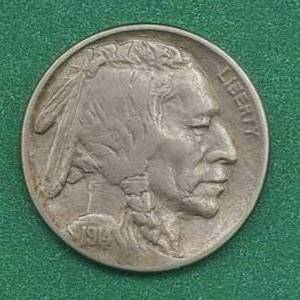 lot 47 image: 1914 Buffalo Nickel Full Horn