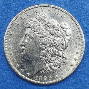 lot 101 image: 1899-S Morgan Silver Dollar Higher Grade