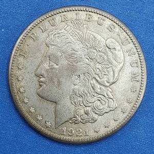 lot 105 image: 1921 Morgan Silver Dollar