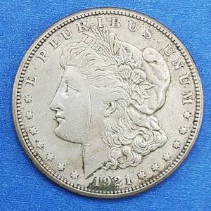 lot 106 image: 1921 Morgan Silver Dollar