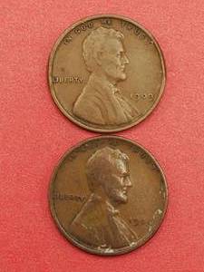 lot 362 image: 1909 & 1909-VDB Lincoln Cent