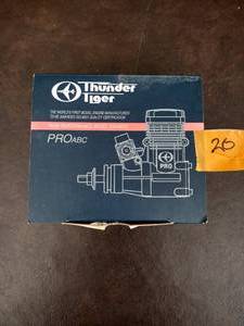 lot 20 image: Thunder Tiger PRO 46 ABC With Muffler, Looks Unused