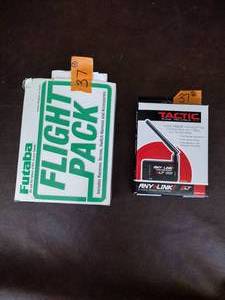 lot 37 image: Futaba flight pack & tactic pure any link 2 radio adapter