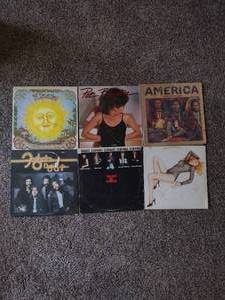 lot 74 image: 6 records Klaatu, America, Scorpions, Foghat & more