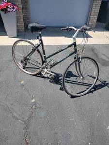 lot 42 image: Trek 10 speed bike bike (dark green)