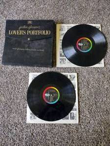 lot 64 image: Jackie Gleasons Lovers Portfolio Record