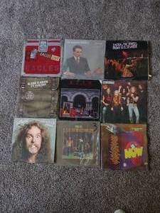 lot 82 image: 10 RecordsEagles Live, ZappaMothers, Gary Numan, 20 Giant hits, Reo Speedwagon, Ted Nugents, Scorpions, Rare Earth in concert